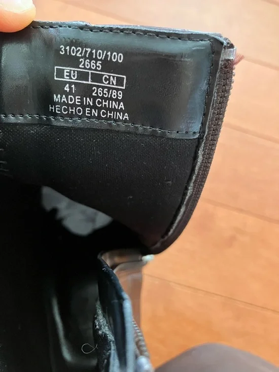 Zara Mid Heel Ankle Boots, W10/EU41, Dark Brown - Picture 4 of 5